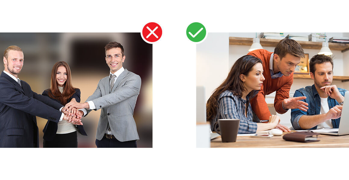 Avoid Cliches with Your Stock Images