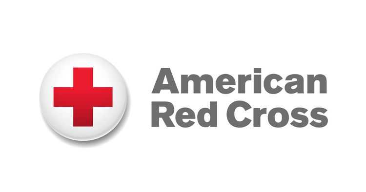 American Red Cross includes the universal medical symbol in its nonprofit logo design.