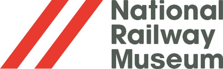 National Railway Museum designed its nonprofit logo to include an image of railroad tracks.