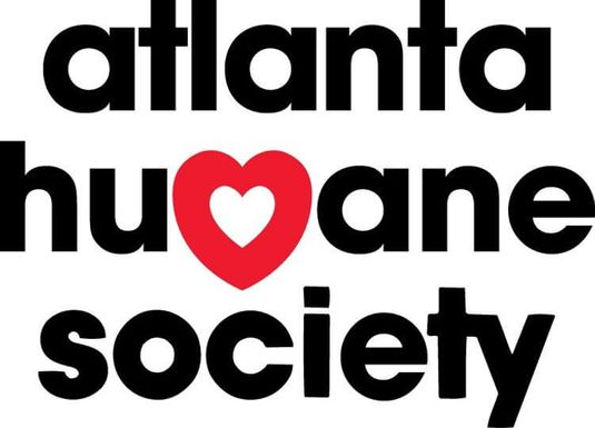 This nonprofit logo from Atlanta Humane society sticks to simple typography and a heart symbol.