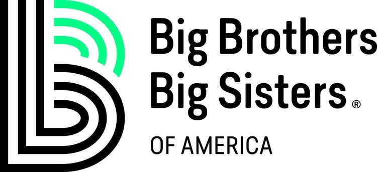 Big Brothers Big Sisters includes the letters B and S infused into one large symbol in its nonprofit logo.