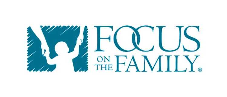 Focus on the Family features an image that depicts a small child in its nonprofit logo.