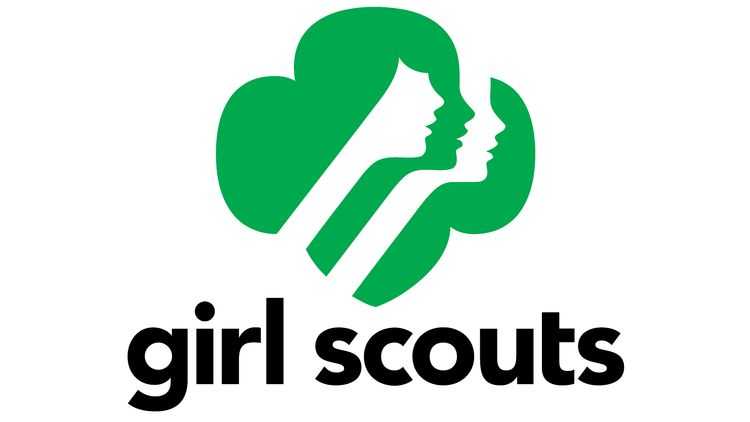 Girl Scouts has one of the best nonprofit logos out there, with a green image representing girls above the organization's name in bubbly, black letters.