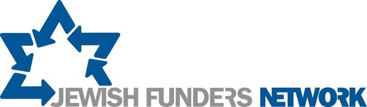 Jewish Funders Network morphs its name into the Star of David in this nonprofit logo.