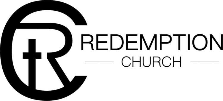 Redemption Church's nonprofit logo infuses a C, R, and cross into one symbol.